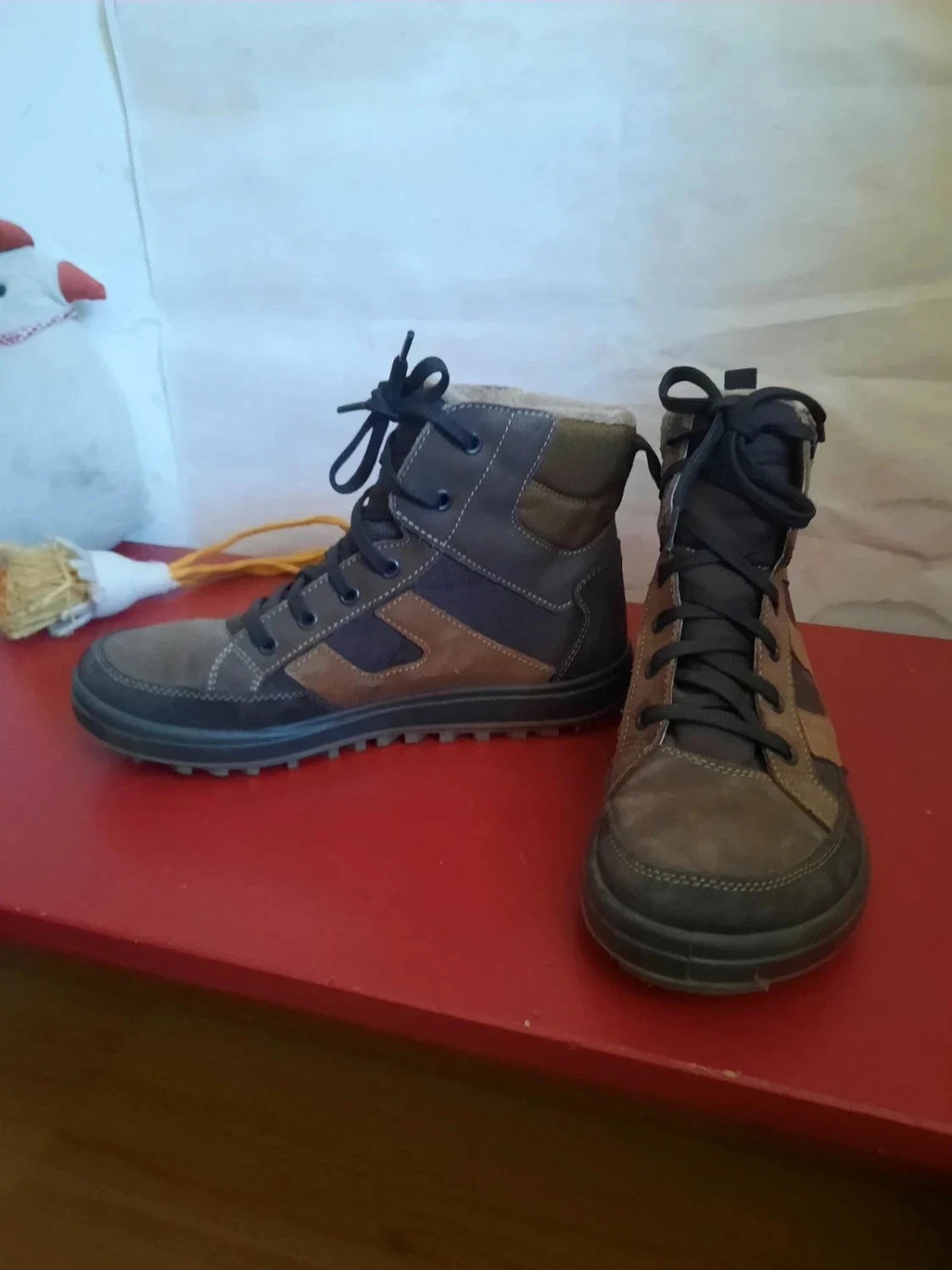 Tênis de caminhada em couro 38. Quechua Novadry. – photo 2